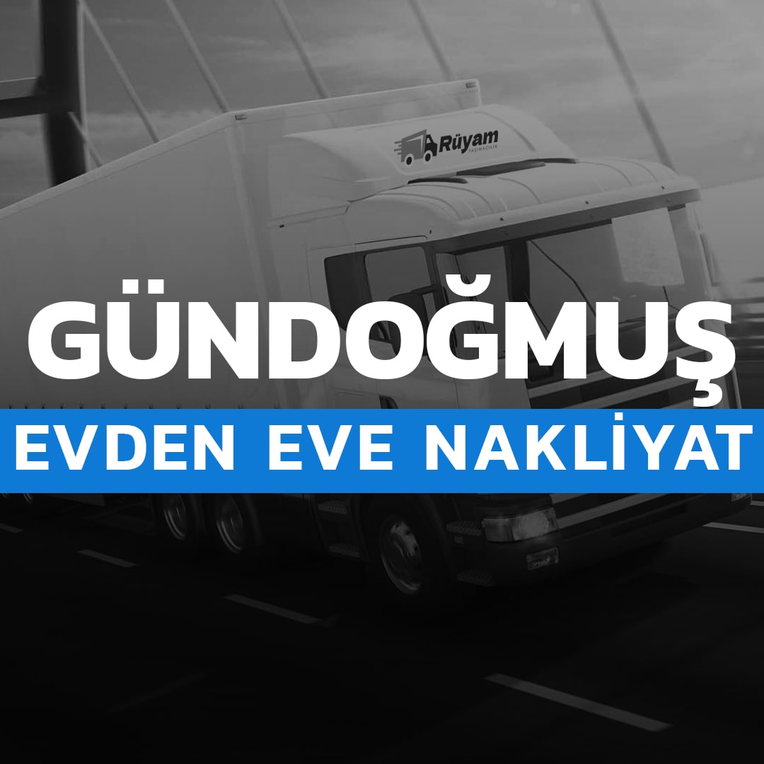 Gündoğmuş evden eve nakliyat hizmeti