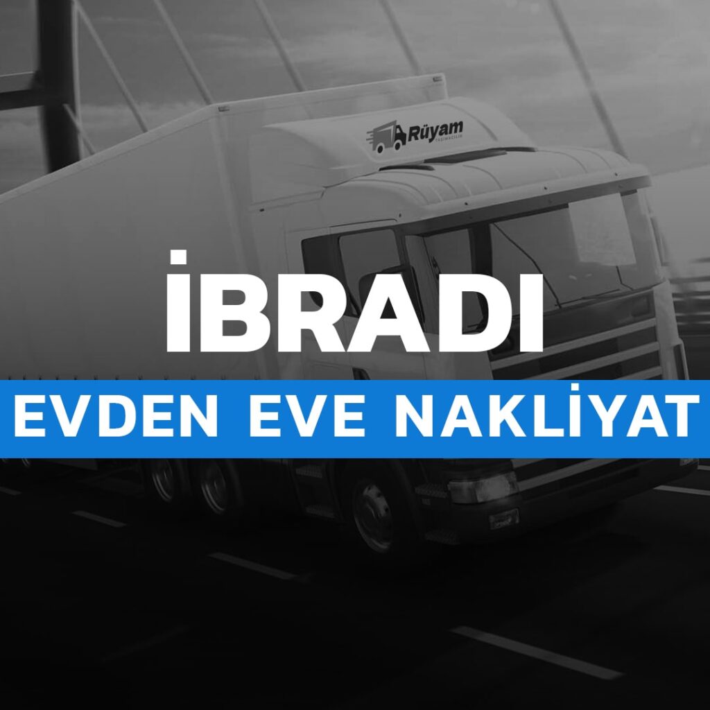 İbradı evden eve nakliyat Antalya
