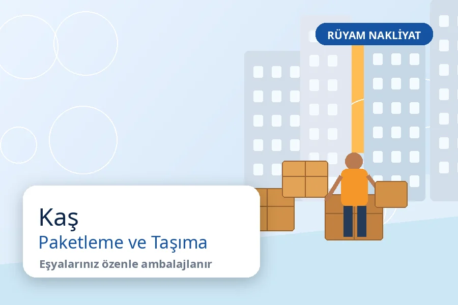 Kaş nakliyat paketleme ve eşya taşıma hizmeti